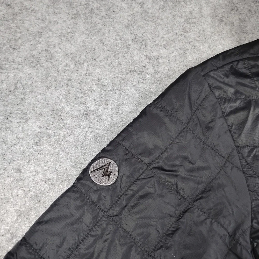 Marmot Womens Calen Quilted Puffer Jacket Black Primaloft Medium K77970